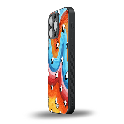 lost in paradise back phone cover | glass case for iphone 14 pro max