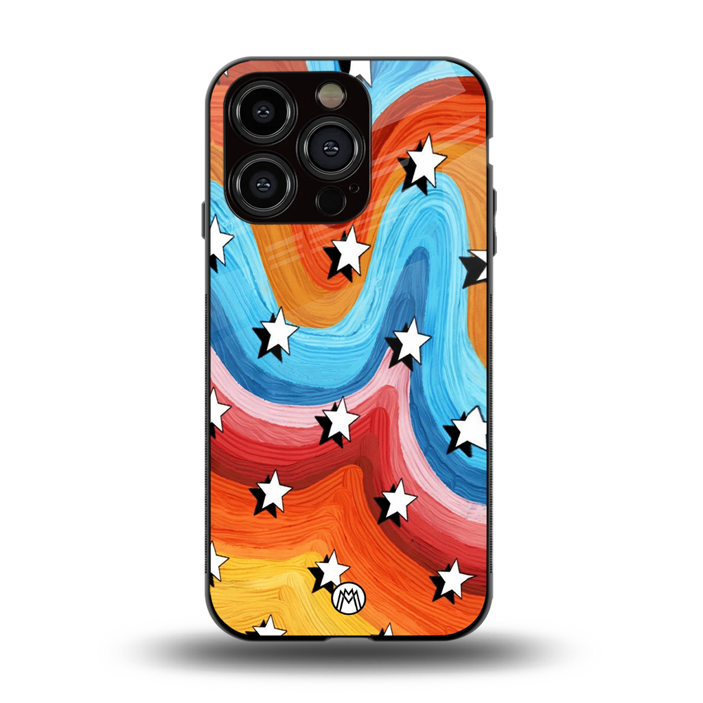lost in paradise back phone cover | glass case for iphone 15 pro