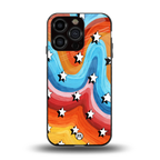 lost in paradise back phone cover | glass case for iphone 15 pro