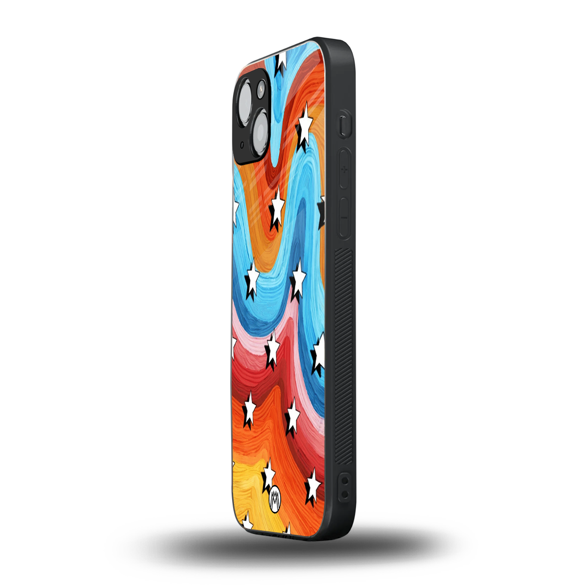 lost in paradise back phone cover | glass case for iphone 15