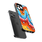 lost in paradise back phone cover | glass case for iphone 15 pro