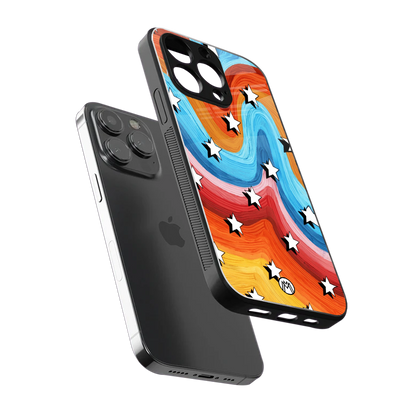 lost in paradise back phone cover | glass case for iphone 14 pro