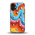 lost in paradise back phone cover | glass case for iphone 16 plus