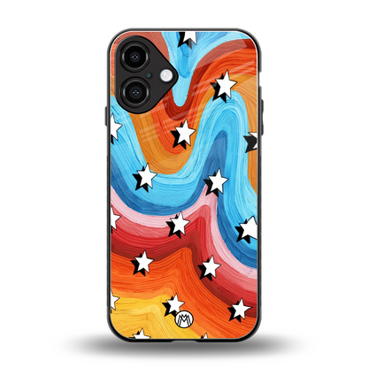 lost in paradise back phone cover | glass case for iphone 16 plus