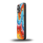 lost in paradise back phone cover | glass case for iphone 16 plus