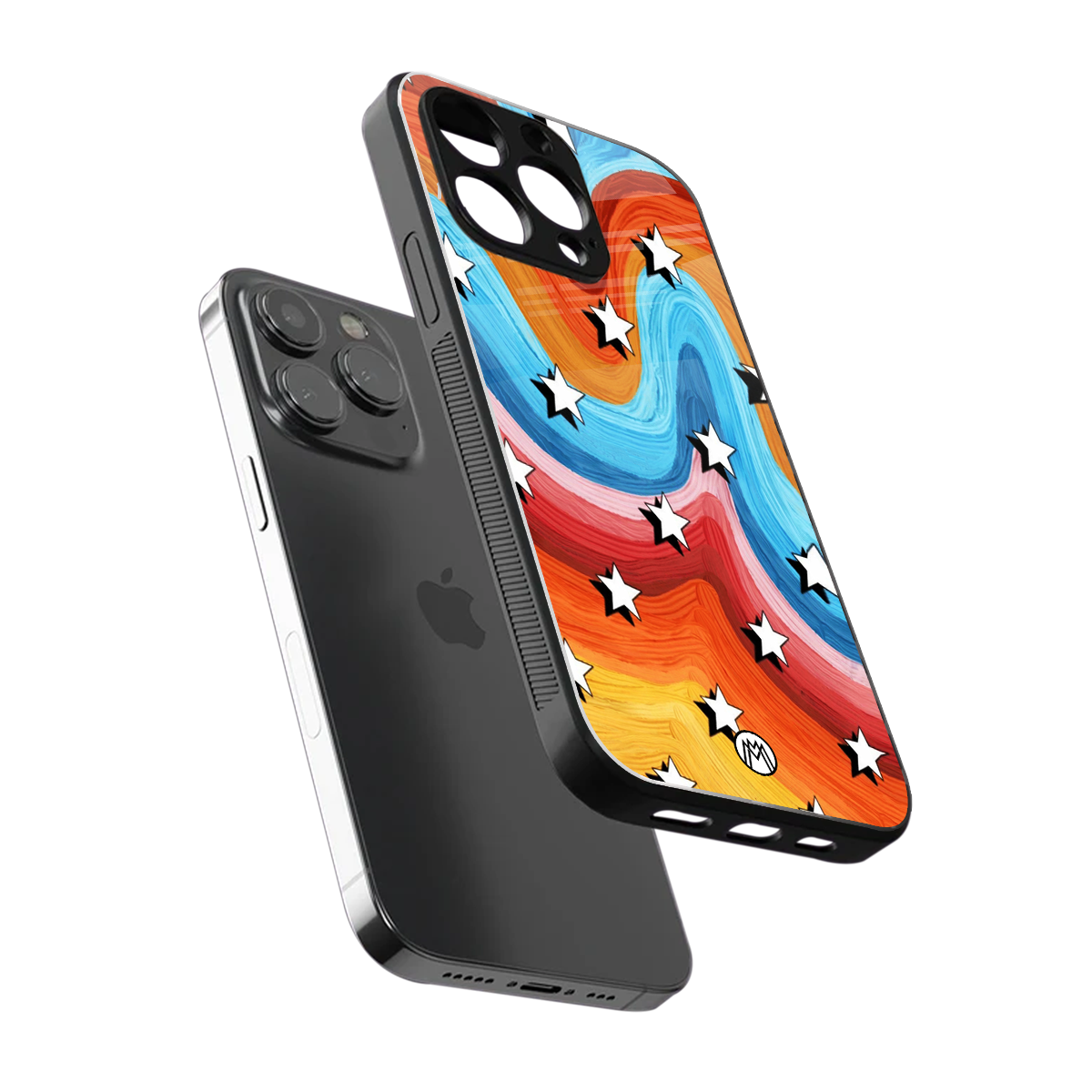 lost in paradise back phone cover | glass case for iphone 16 pro max