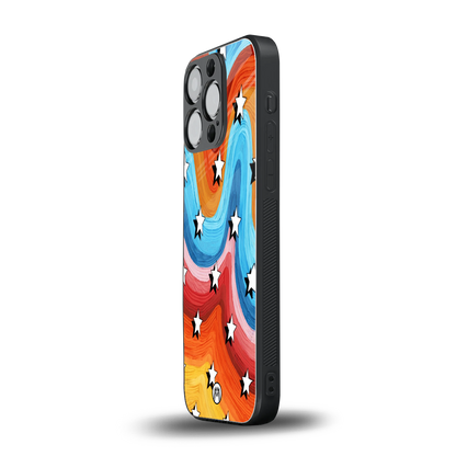 lost in paradise back phone cover | glass case for iphone 16 pro