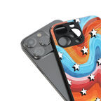 lost in paradise back phone cover | glass case for iphone 15 pro