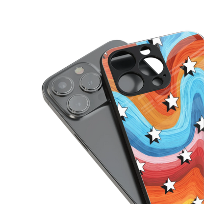 lost in paradise back phone cover | glass case for iphone 14 pro max