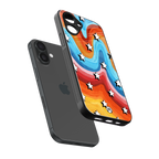lost in paradise back phone cover | glass case for iphone 16