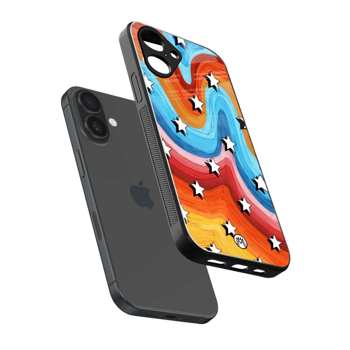 lost in paradise back phone cover | glass case for iphone 16