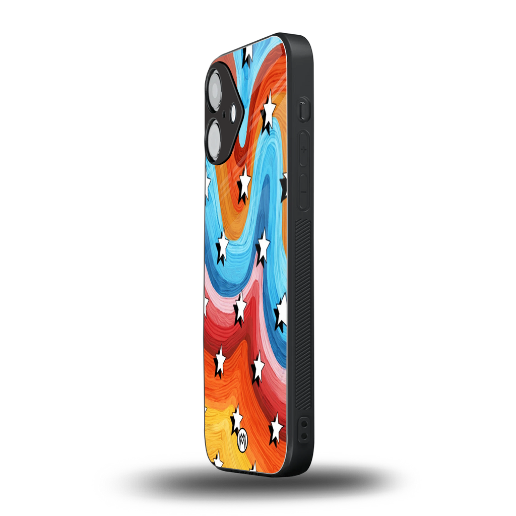 lost in paradise back phone cover | glass case for iphone 16