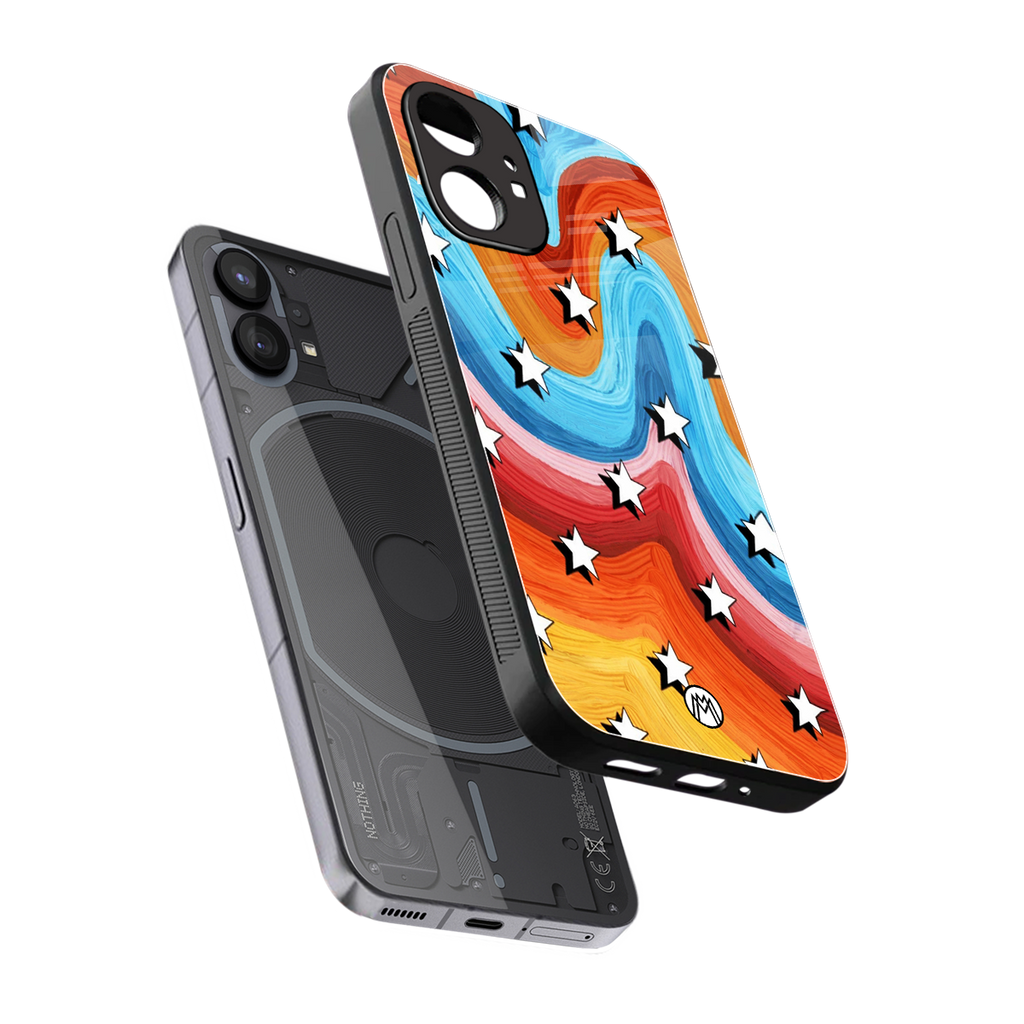 lost in paradise back phone cover | glass case for nothing phone 1