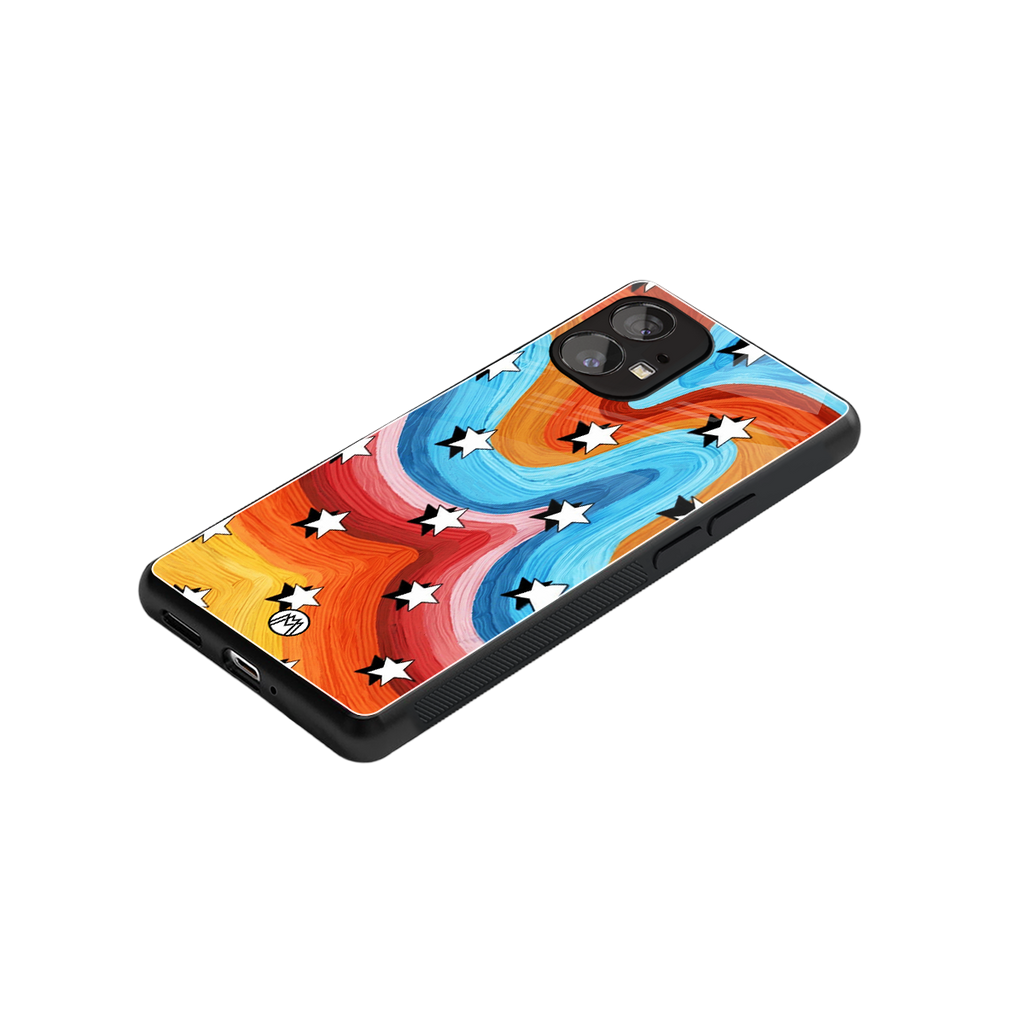 lost in paradise back phone cover | glass case for nothing phone 1