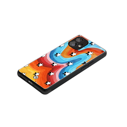 lost in paradise back phone cover | glass case for nothing phone 1