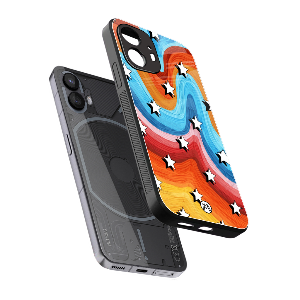 lost in paradise back phone cover | glass case for nothing phone 2