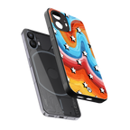 lost in paradise back phone cover | glass case for nothing phone 2