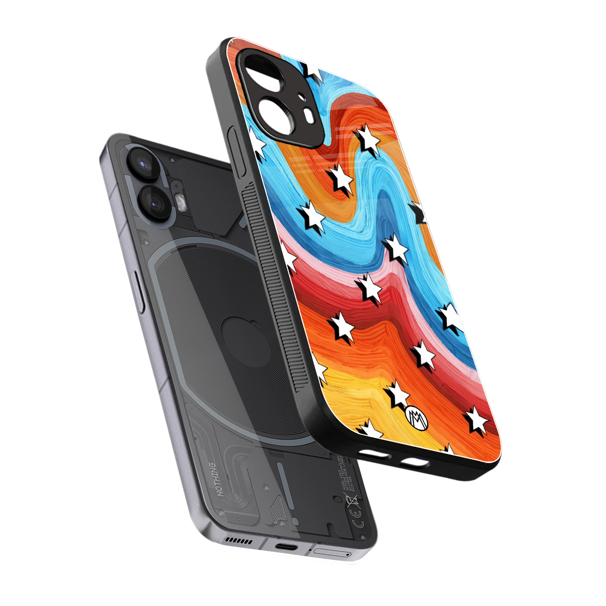 lost in paradise back phone cover | glass case for nothing phone 2