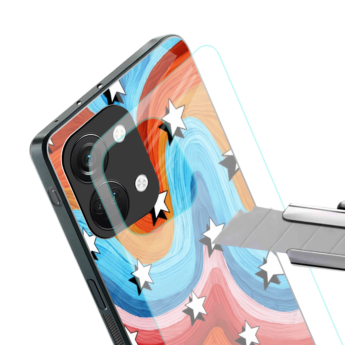 lost in paradise back phone cover | glass case for oneplus nord 3