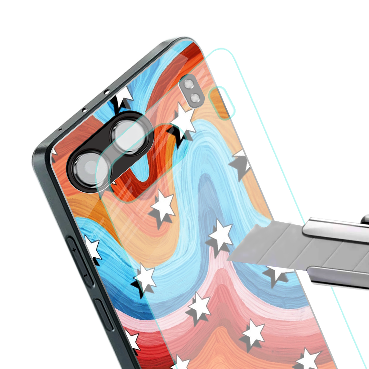 lost in paradise back phone cover | glass case for oneplus nord 4