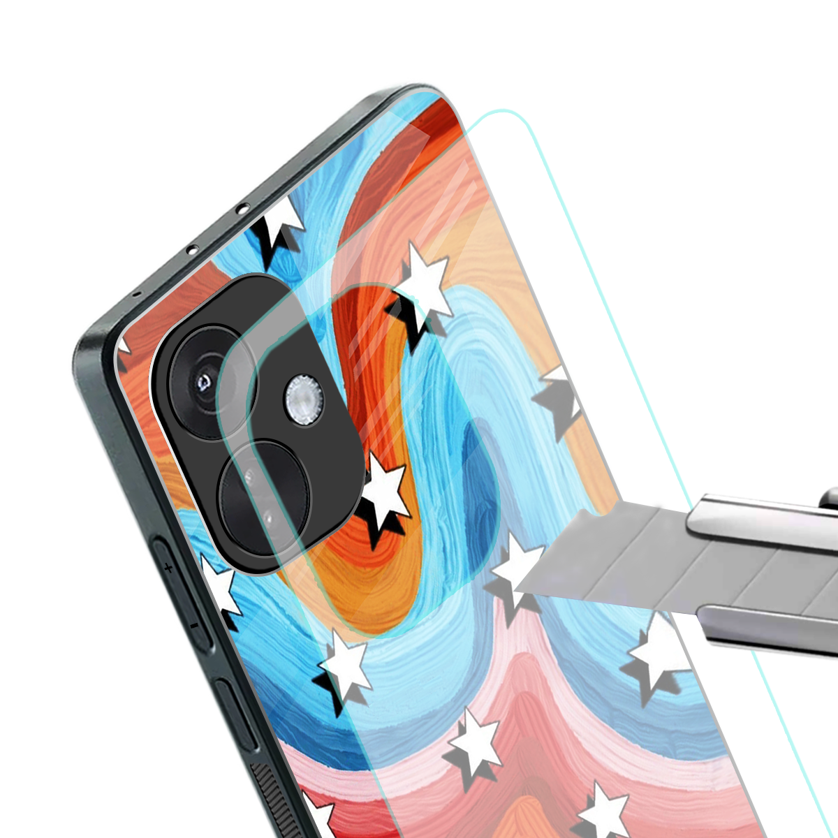 lost in paradise back phone cover | glass case for oneplus nord ce 3