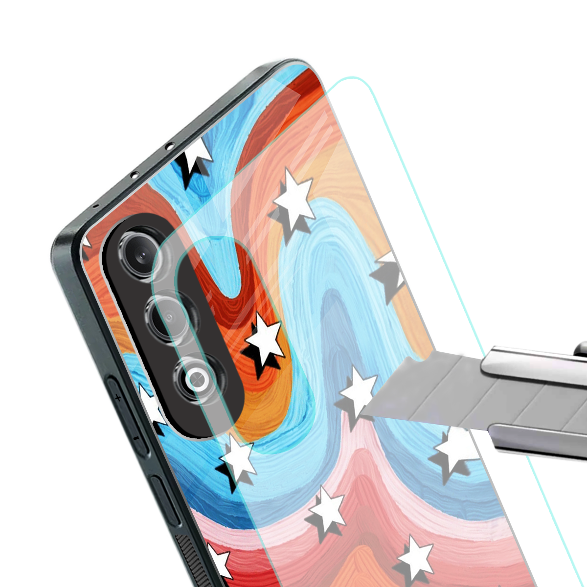 lost in paradise back phone cover | glass case for oneplus nord ce 4