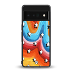 lost in paradise back phone cover | glass case for google pixel 6 pro