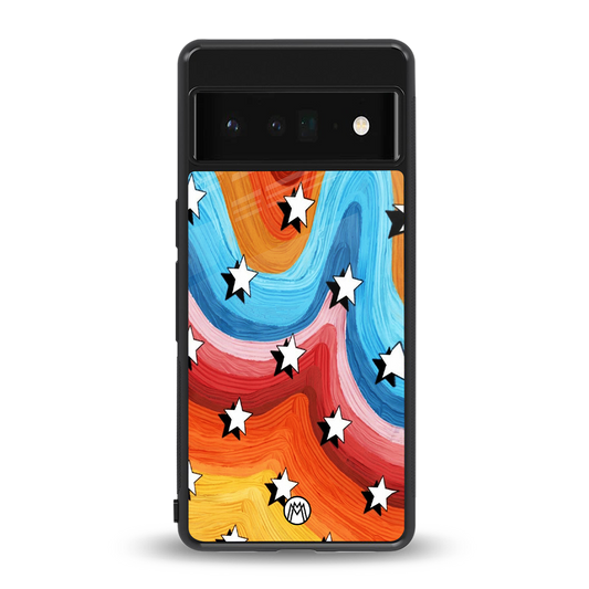 lost in paradise back phone cover | glass case for google pixel 6 pro