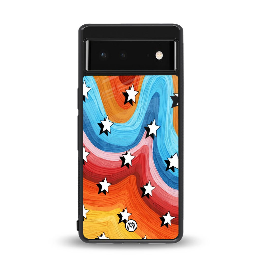 lost in paradise back phone cover | glass case for google pixel 6