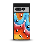 lost in paradise back phone cover | glass case for google pixel 7 pro