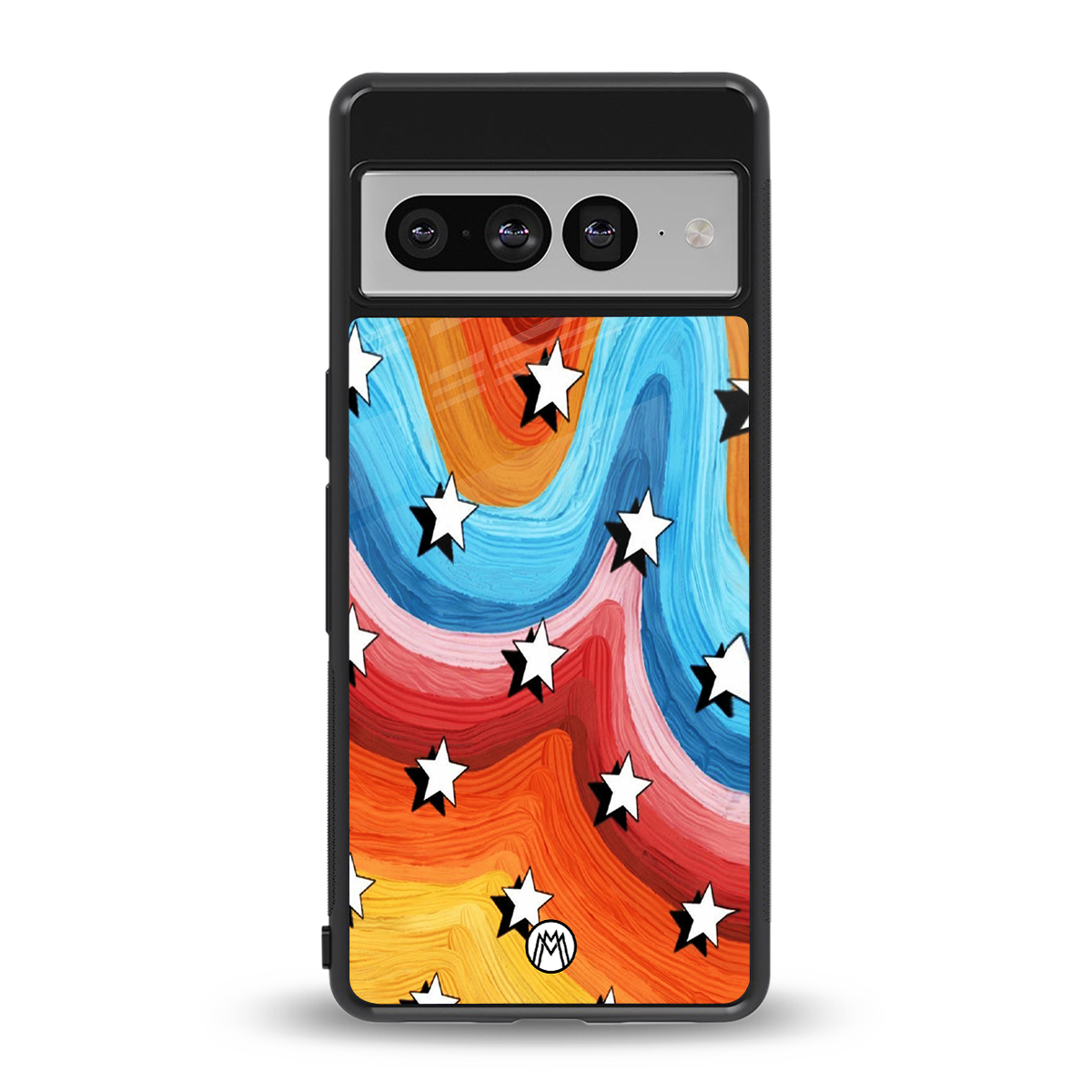 lost in paradise back phone cover | glass case for google pixel 7 pro