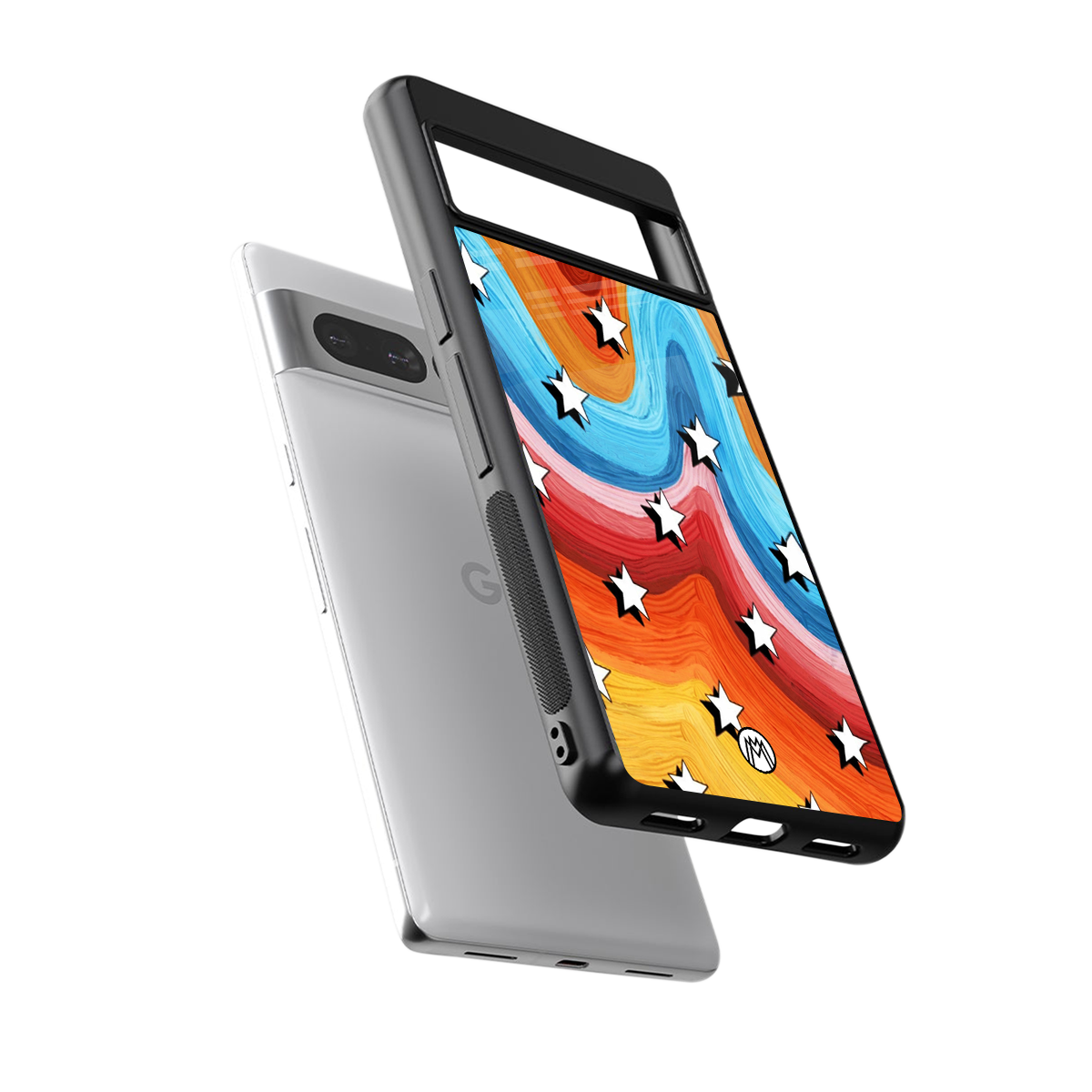 lost in paradise back phone cover | glass case for google pixel 7 pro