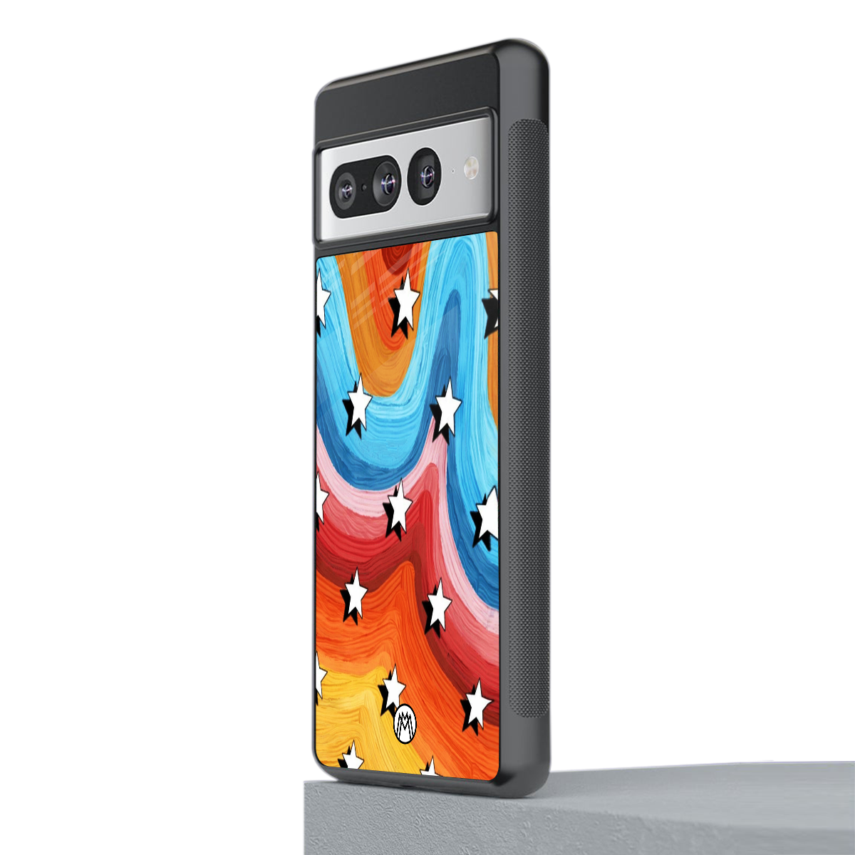 lost in paradise back phone cover | glass case for google pixel 7 pro