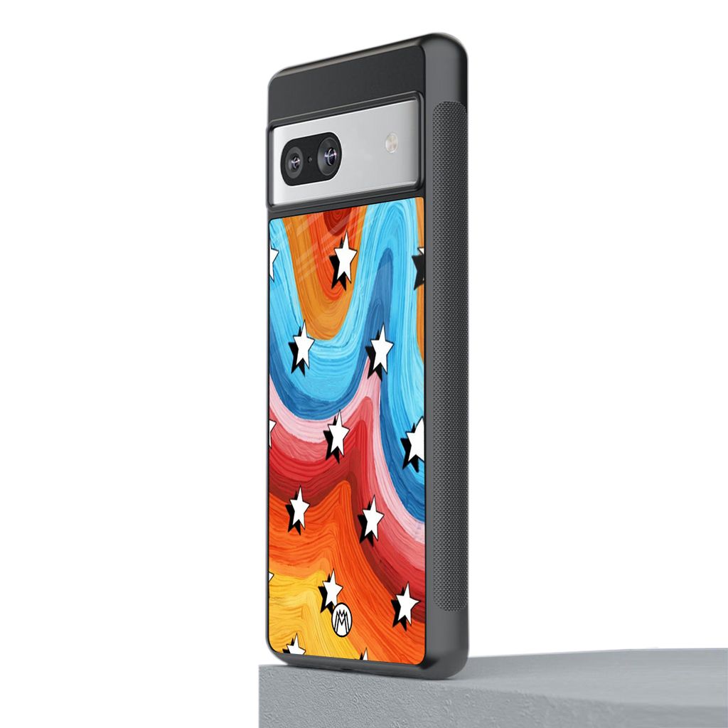 lost in paradise back phone cover | glass case for Google Pixel 7