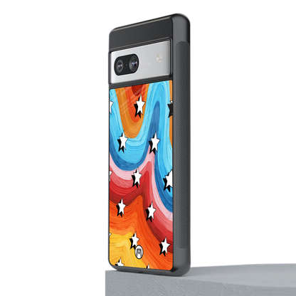 lost in paradise back phone cover | glass case for Google Pixel 7A