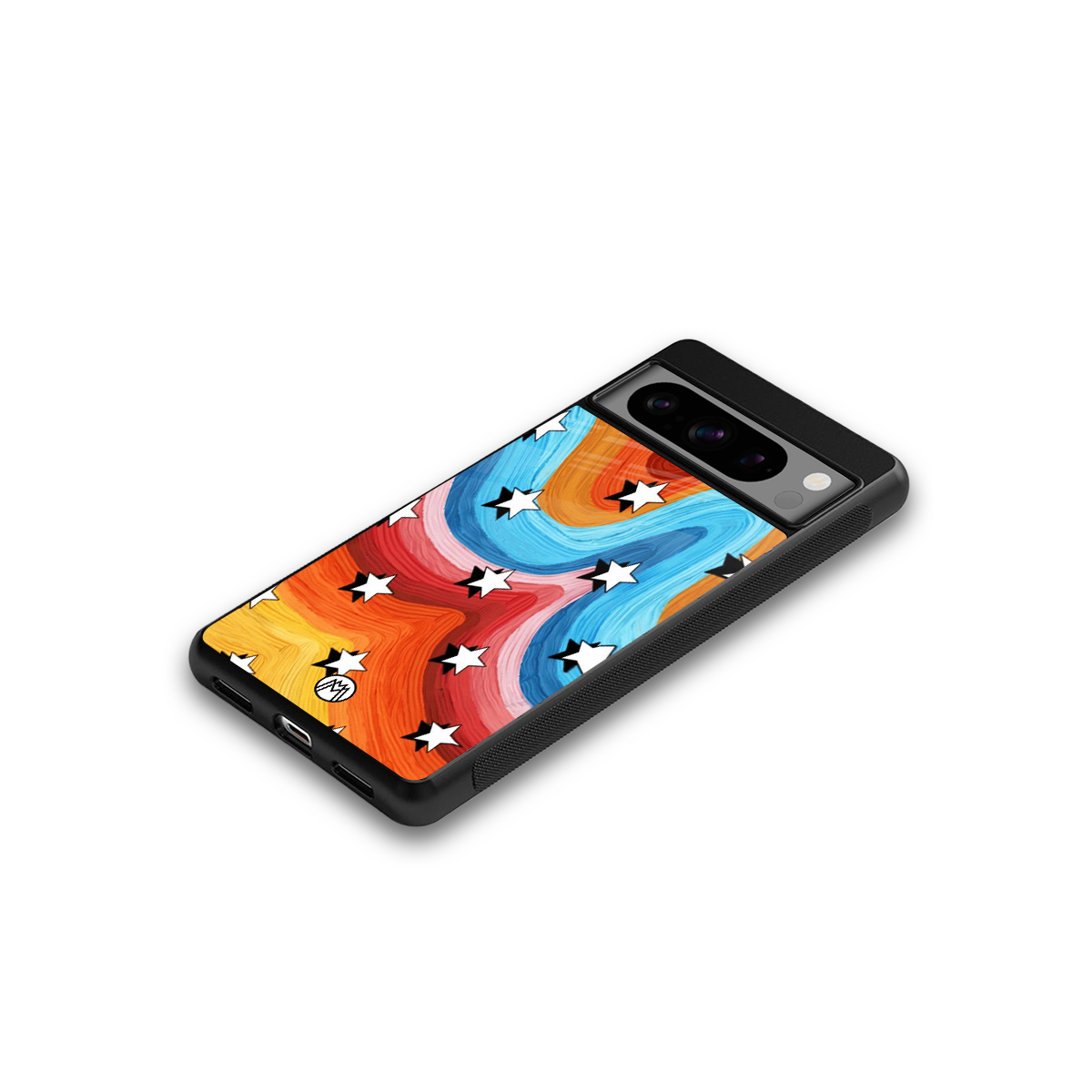 lost in paradise back phone cover | glass case for google pixel 8 pro