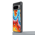 lost in paradise back phone cover | glass case for google pixel 8 pro