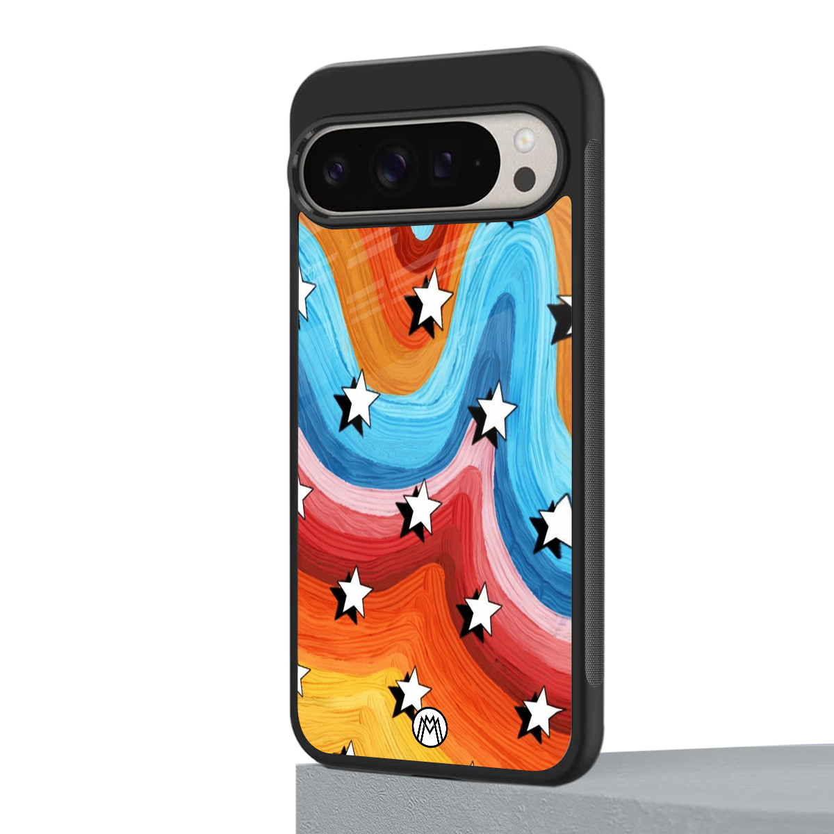 lost in paradise back phone cover | glass case for google pixel 9 pro