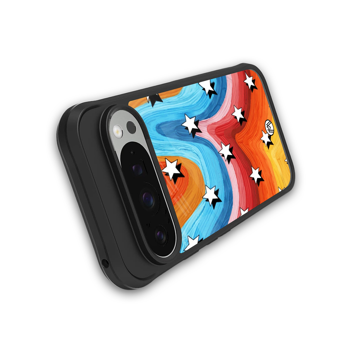 lost in paradise back phone cover | glass case for google pixel 9 pro