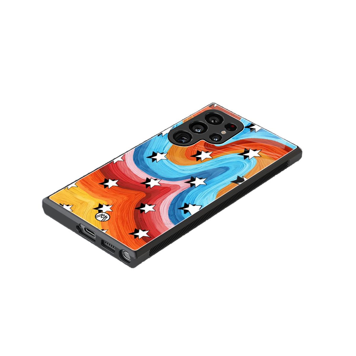 lost in paradise back phone cover | glass case for samsung galaxy s23 ultra