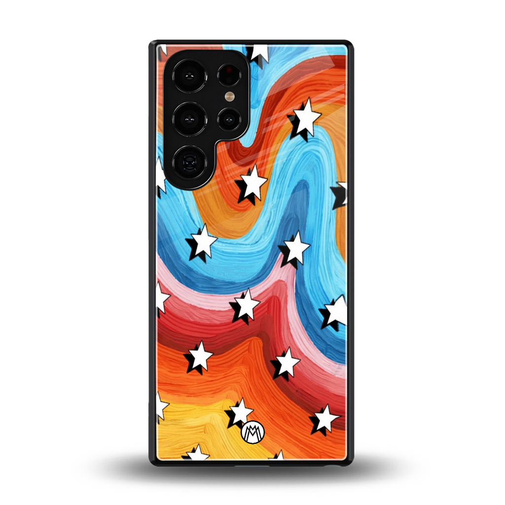 lost in paradise back phone cover | glass case for samsung galaxy s25 ultra