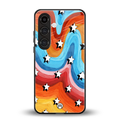 lost in paradise back phone cover | glass case for samsung galaxy s23 plus