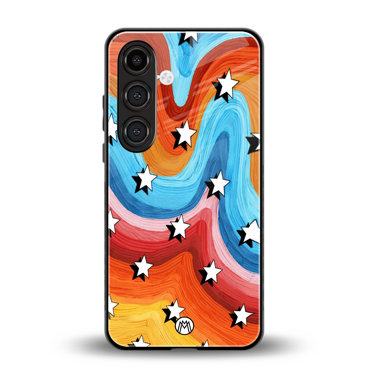 lost in paradise back phone cover | glass case for samsung galaxy s24 fe
