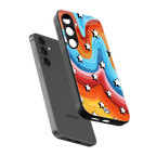 lost in paradise back phone cover | glass case for samsung galaxy s23 plus