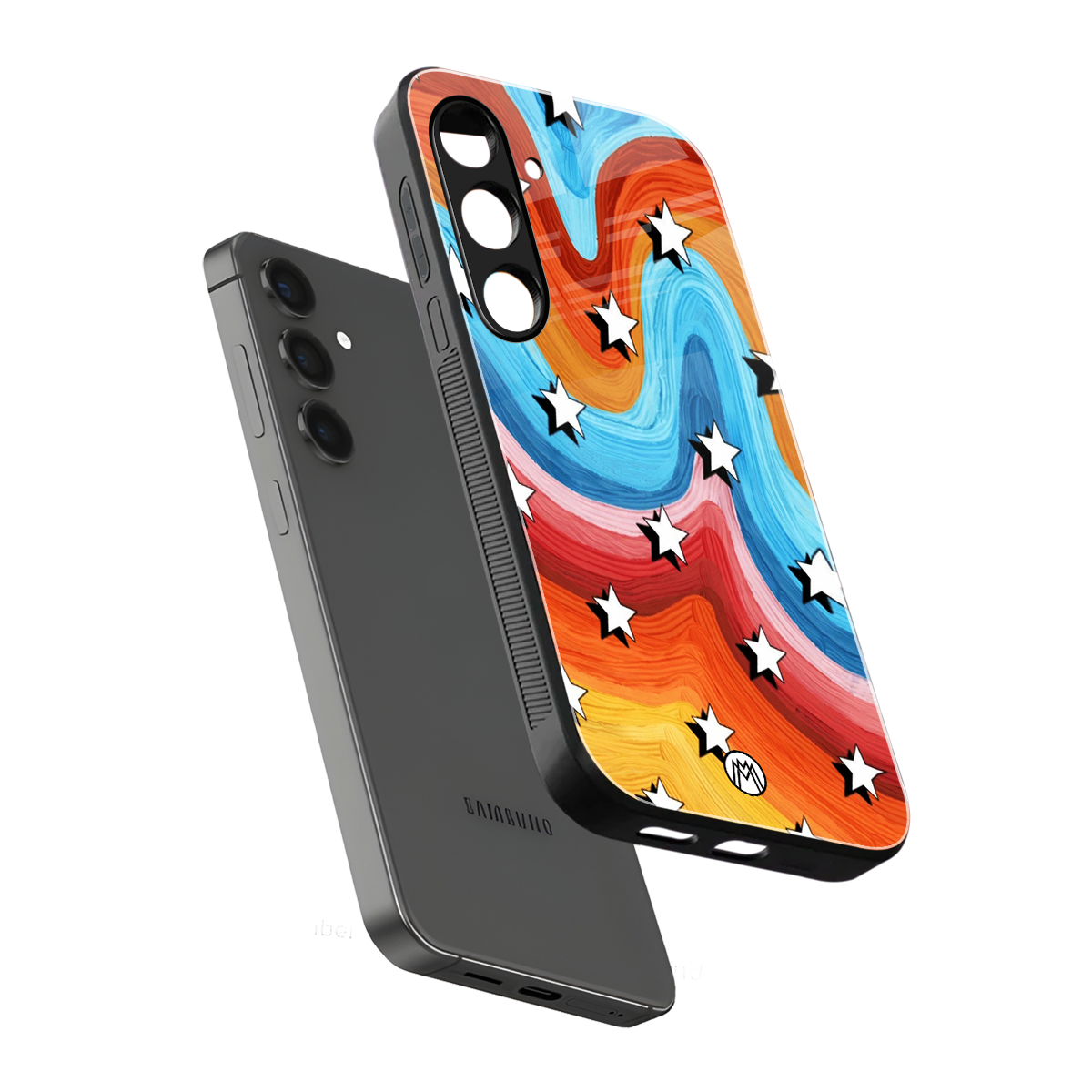lost in paradise back phone cover | glass case for samsung galaxy s24 fe