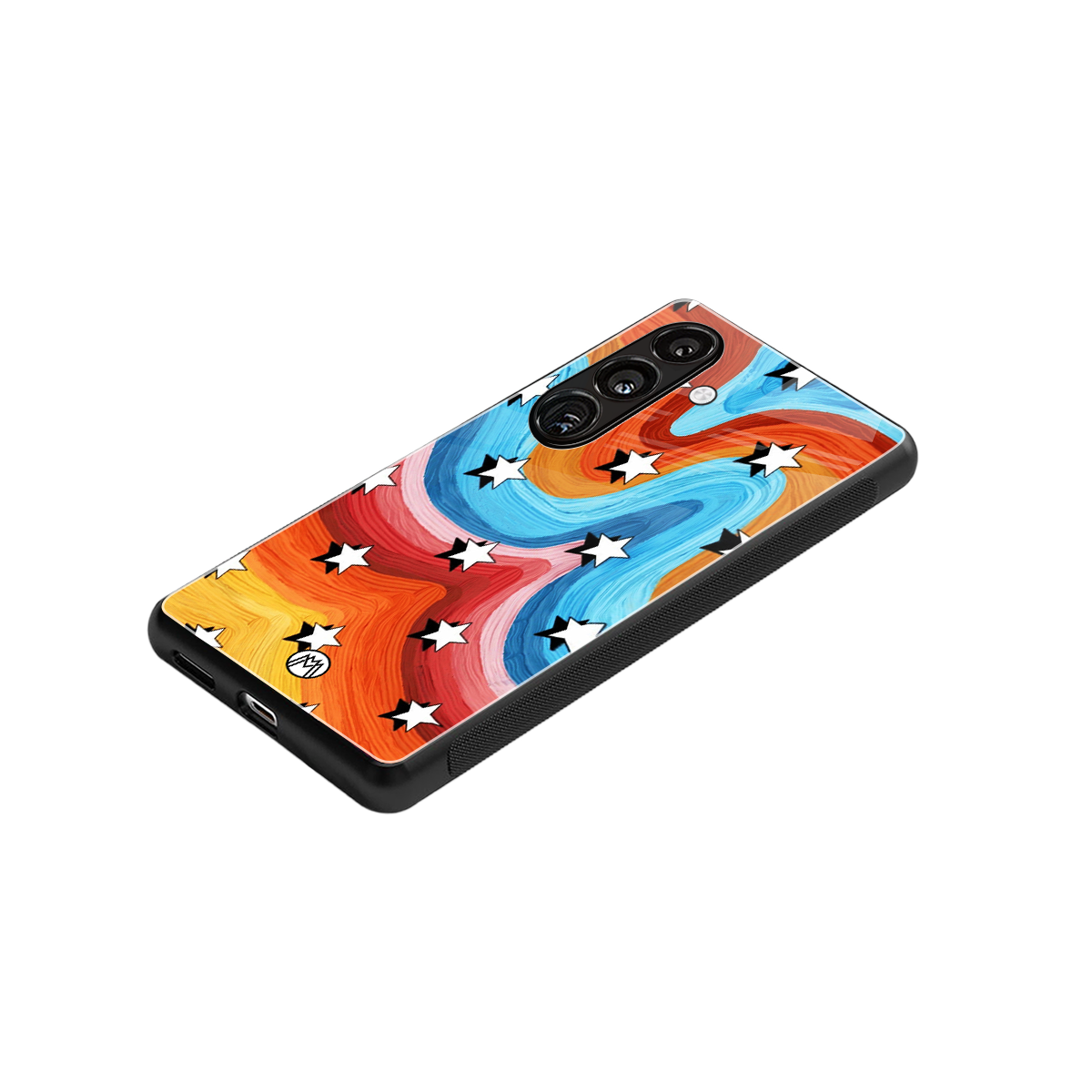 lost in paradise back phone cover | glass case for samsung galaxy s24 fe