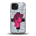 lost in reality david back phone cover | glass case for iphone 13 mini