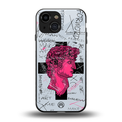 lost in reality david back phone cover | glass case for iphone 13 mini
