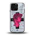 lost in reality david back phone cover | glass case for iphone 13 pro max