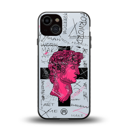 lost in reality david back phone cover | glass case for iphone 13